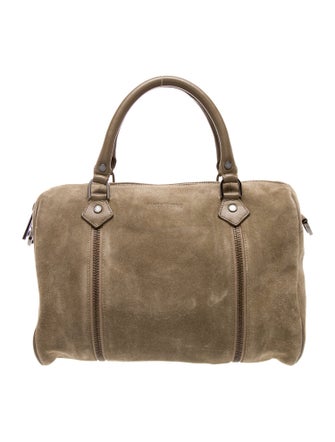 Zadig & Voltaire Suede Top Handle Bag