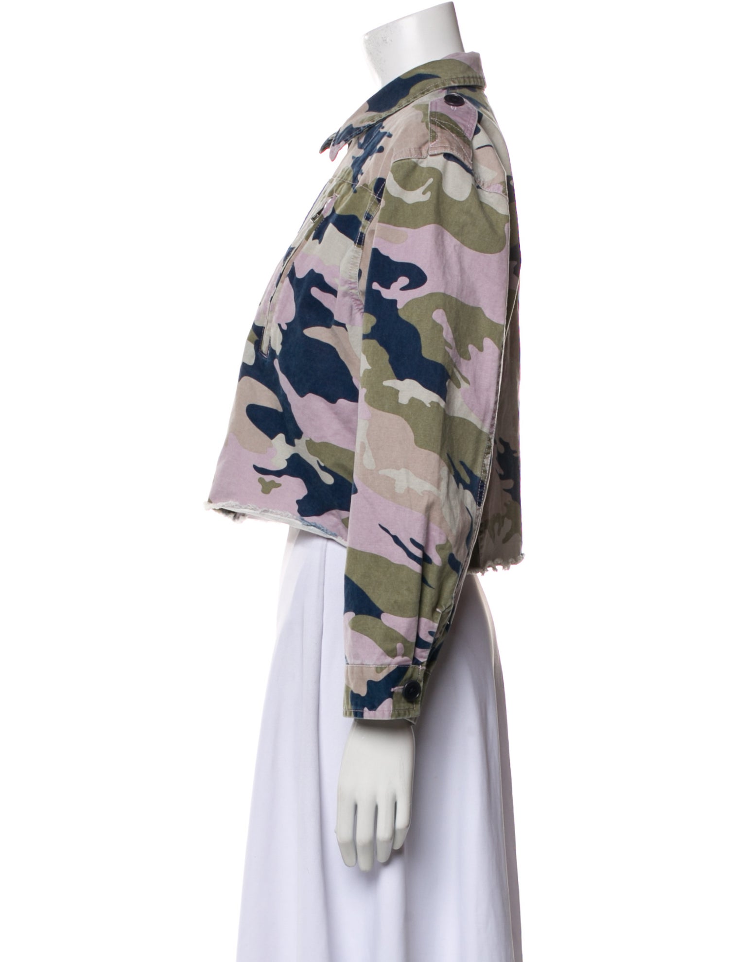 Zadig & Voltaire Printed Denim Jacket