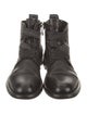 Zadig & Voltaire Leather Combat Boots