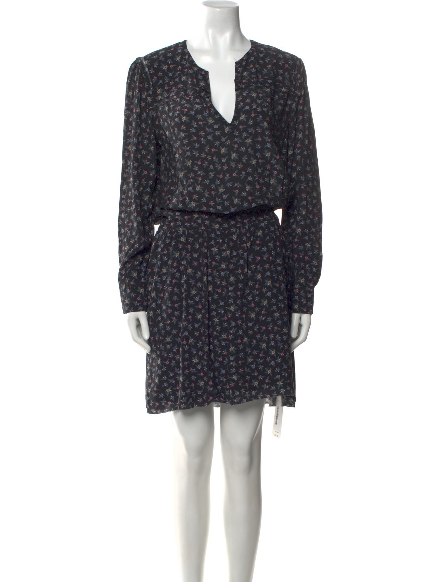 Zadig & Voltaire Floral Print Knee-Length Dress