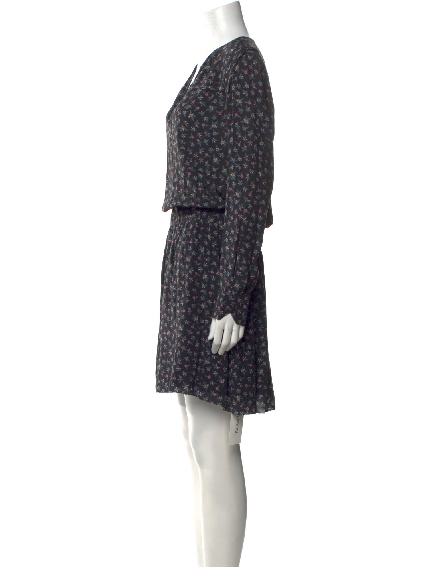 Zadig & Voltaire Floral Print Knee-Length Dress