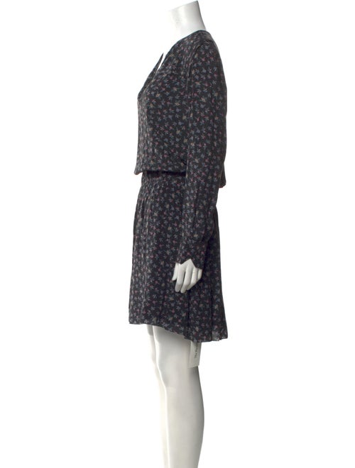 Zadig & Voltaire Floral Print Knee-Length Dress