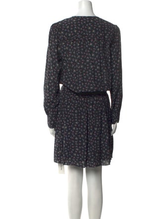 Zadig & Voltaire Floral Print Knee-Length Dress