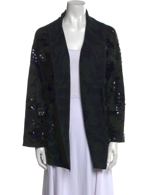 Zadig & Voltaire Merino Wool Open Front Sweater