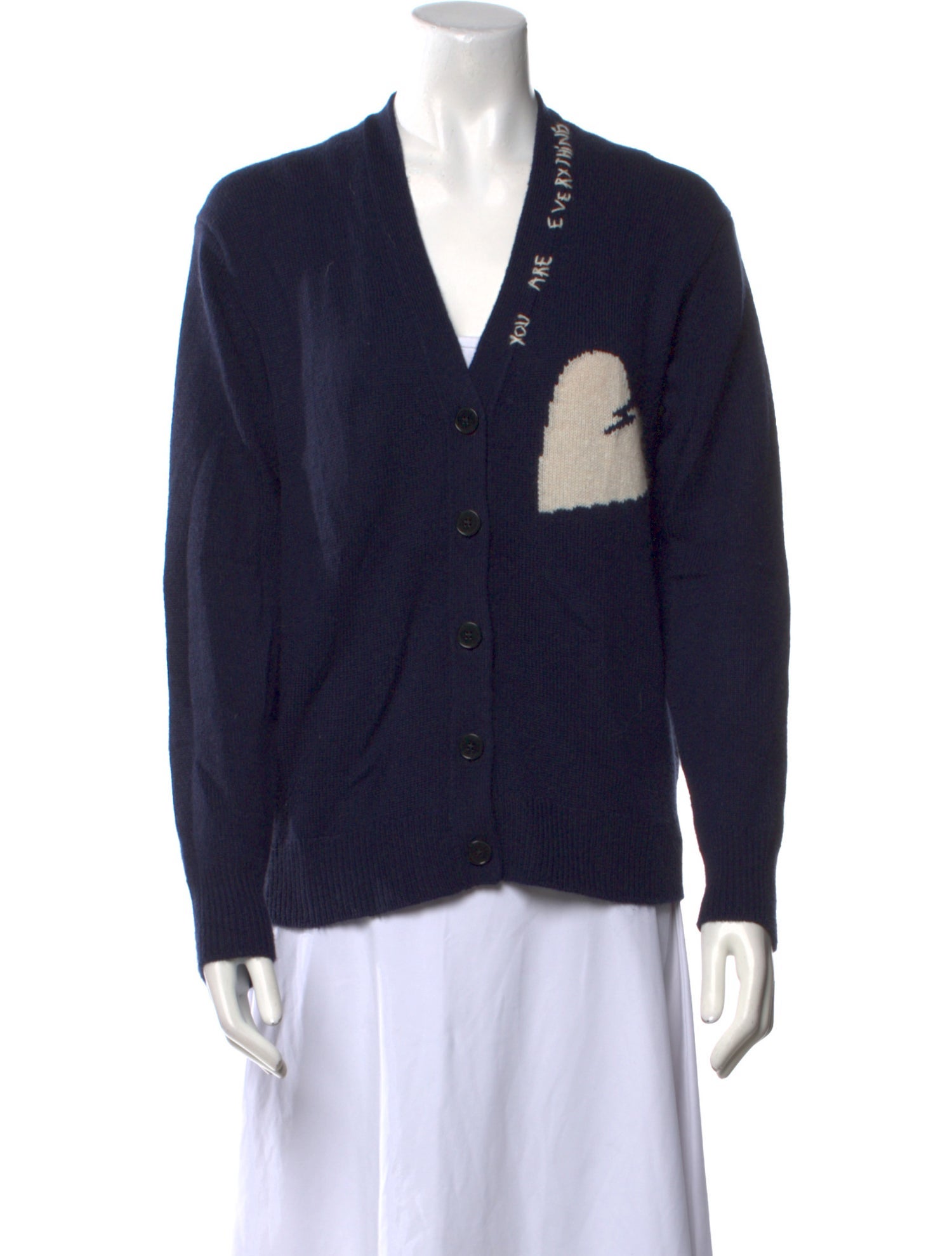 Zadig & Voltaire Cashmere Graphic Print Sweater