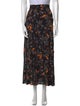 Zadig & Voltaire Floral Print Midi Length Skirt