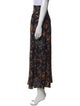 Zadig & Voltaire Floral Print Midi Length Skirt
