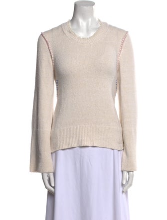 Zadig & Voltaire Silk Scoop Neck Sweater