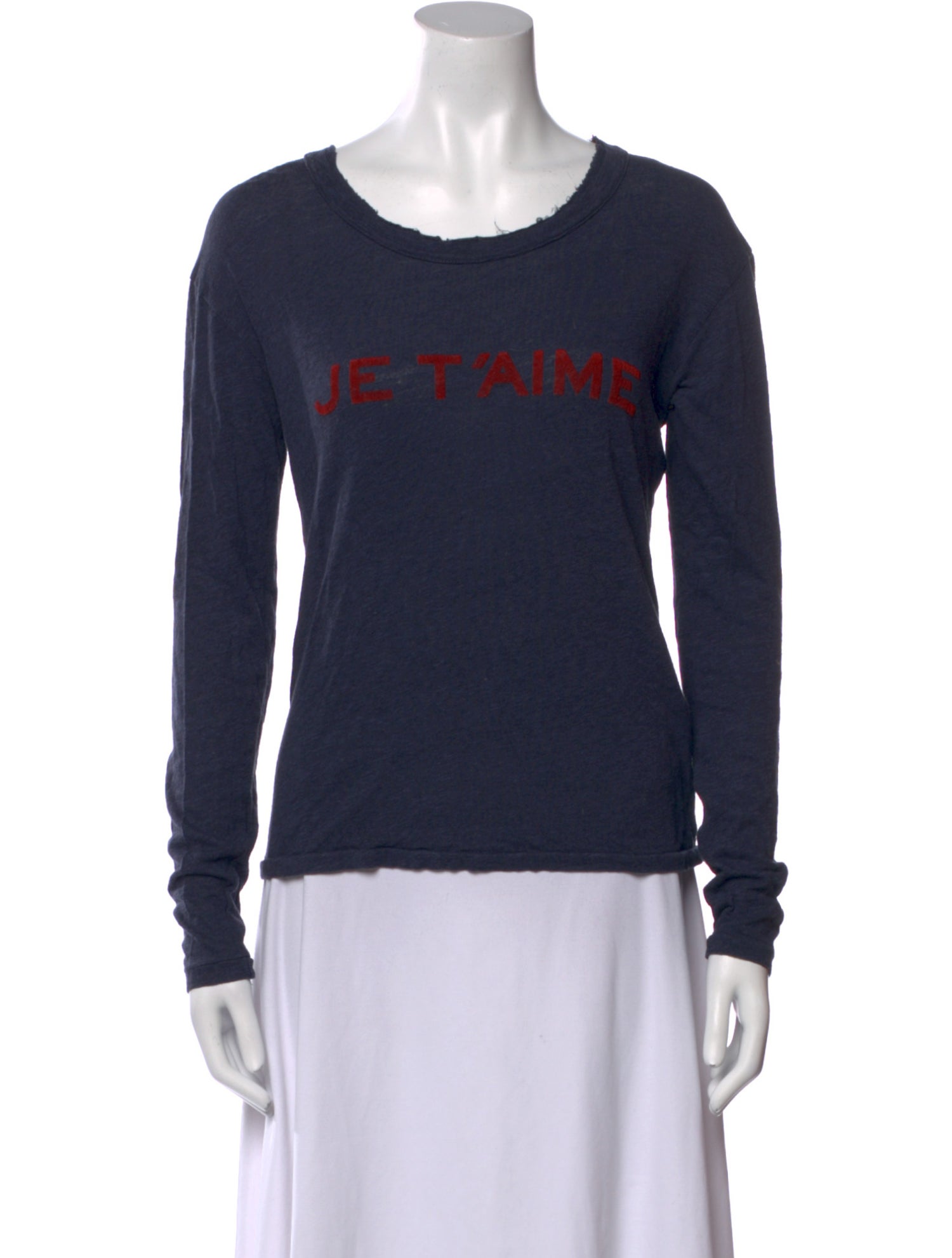 Zadig & Voltaire Graphic Print Scoop Neck T-Shirt