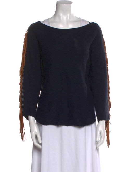 Zadig & Voltaire Cashmere Bateau Neckline Sweater