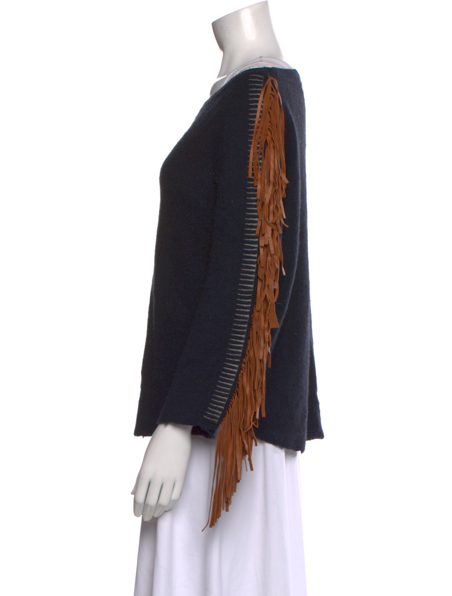 Zadig & Voltaire Cashmere Bateau Neckline Sweater