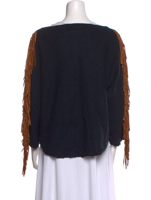 Zadig & Voltaire Cashmere Bateau Neckline Sweater