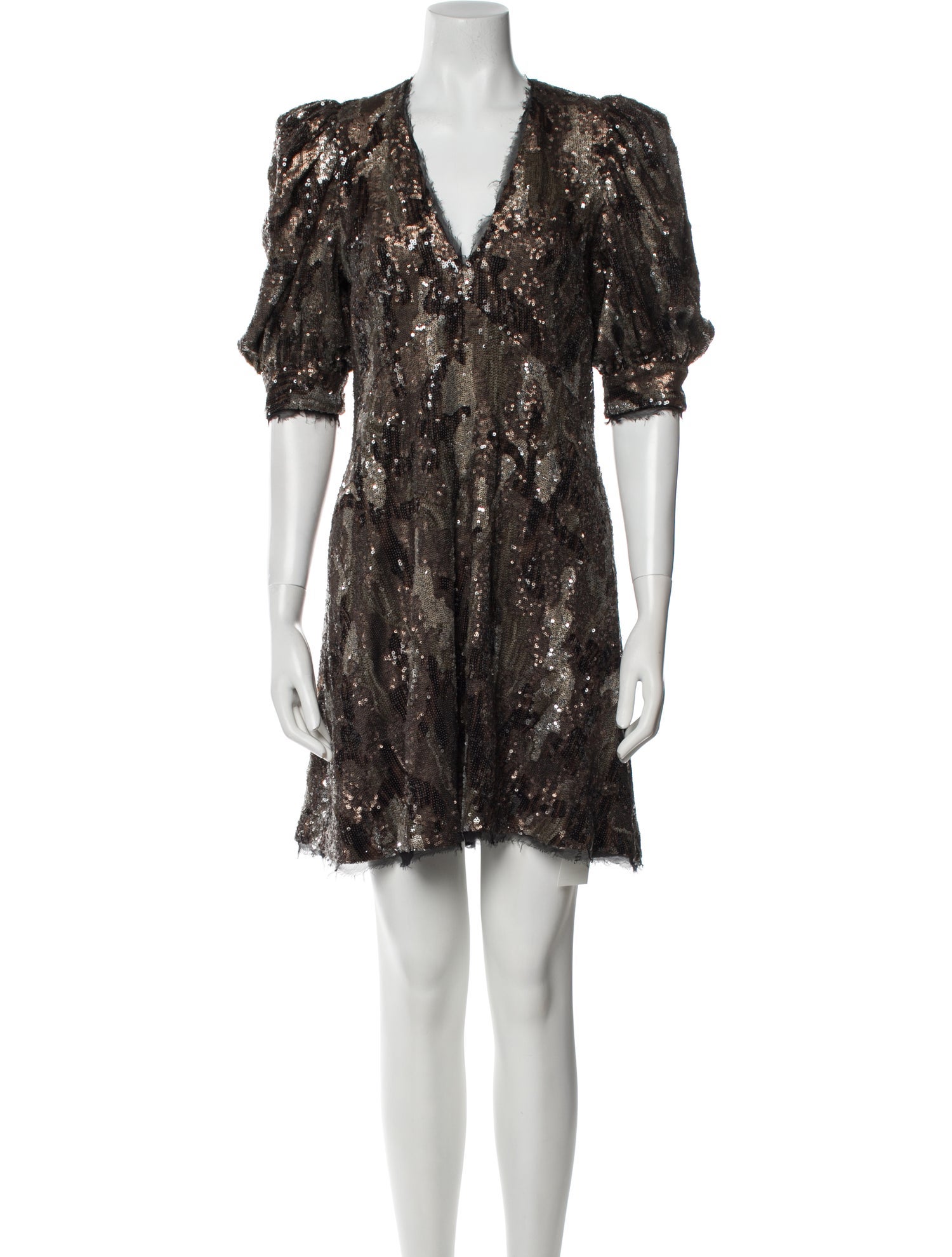 Zadig & Voltaire Floral Print Mini Dress