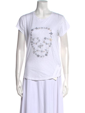 Zadig & Voltaire Graphic Print Crew Neck T-Shirt