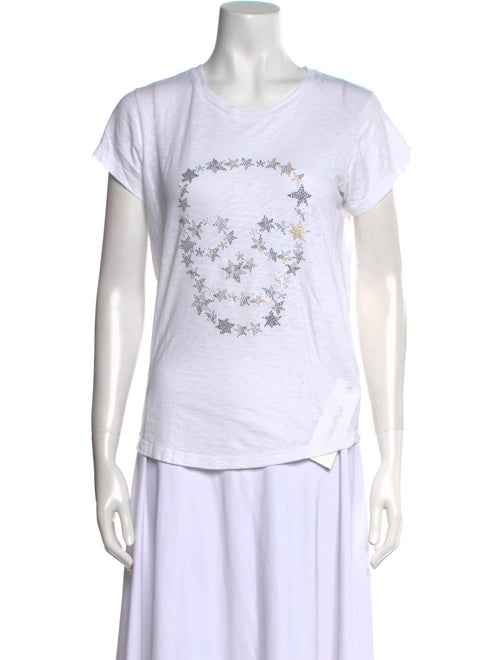 Zadig & Voltaire Graphic Print Crew Neck T-Shirt