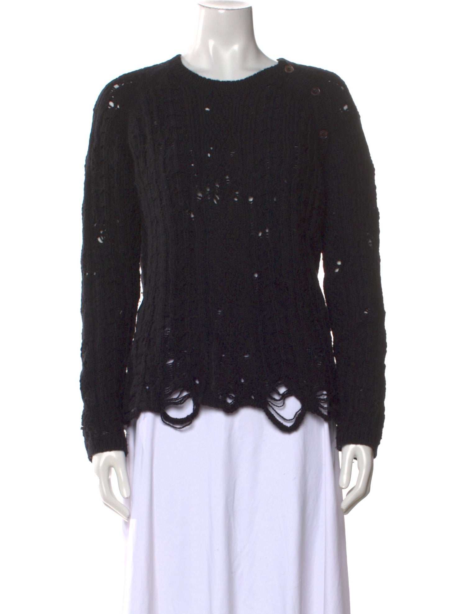 Zadig & Voltaire Merino Wool Crew Neck Sweater