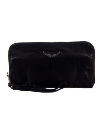 Zadig & Voltaire Leather Wristlet