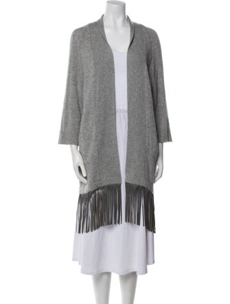 Zadig & Voltaire Cashmere Open Front Sweater