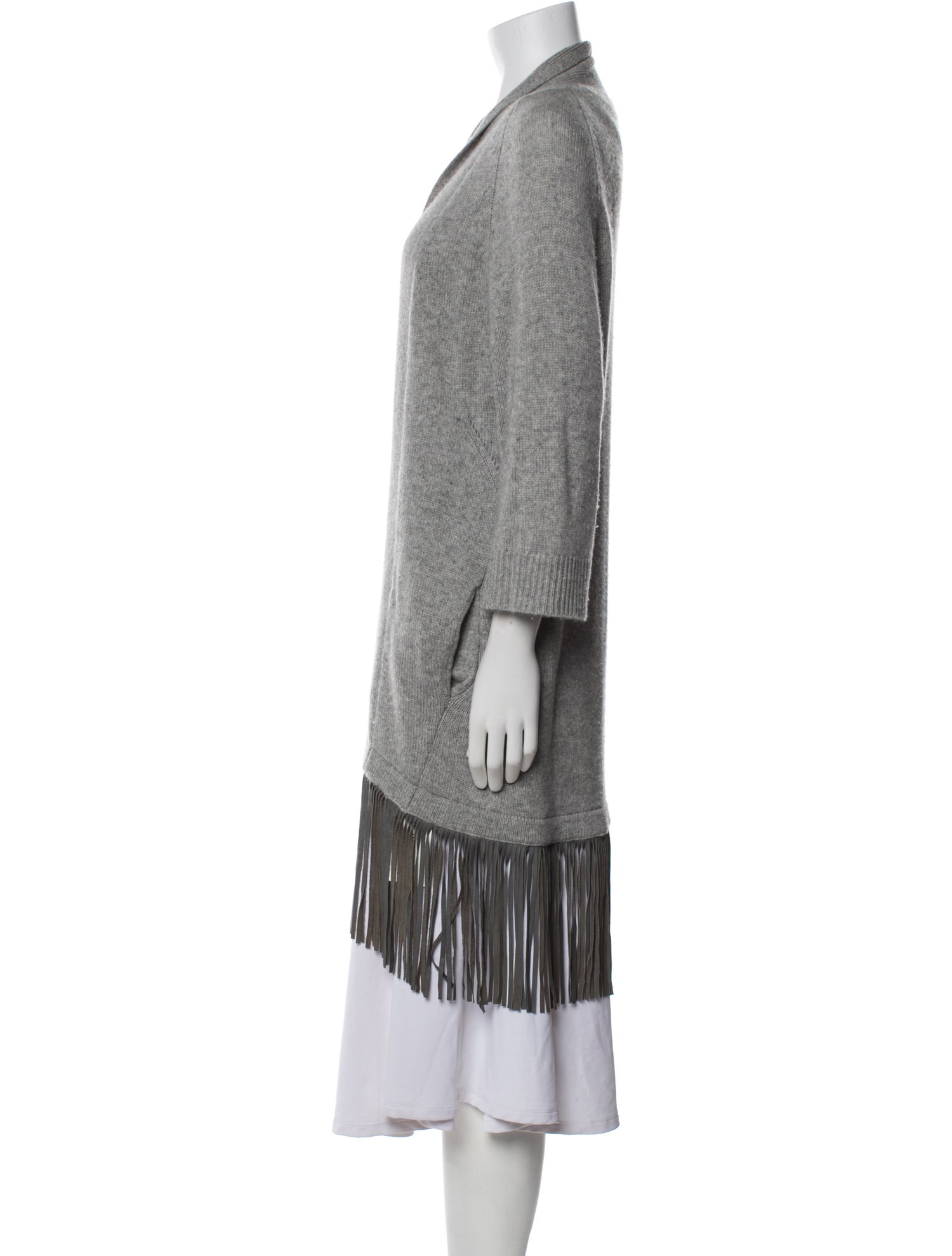 Zadig & Voltaire Cashmere Open Front Sweater