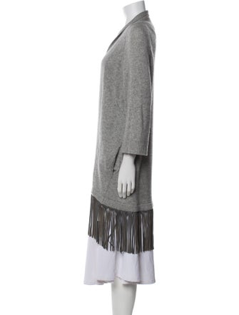 Zadig & Voltaire Cashmere Open Front Sweater