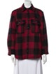 Zadig & Voltaire Plaid Print Utility Jacket