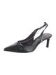 Zadig & Voltaire Leather Slingback Pumps