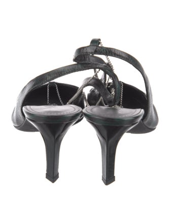 Zadig & Voltaire Leather Slingback Pumps