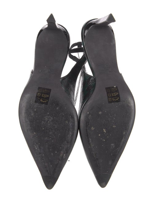 Zadig & Voltaire Leather Slingback Pumps