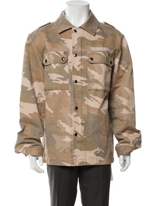 Zadig & Voltaire Camouflage Print Utility Jacket