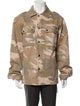 Zadig & Voltaire Camouflage Print Utility Jacket