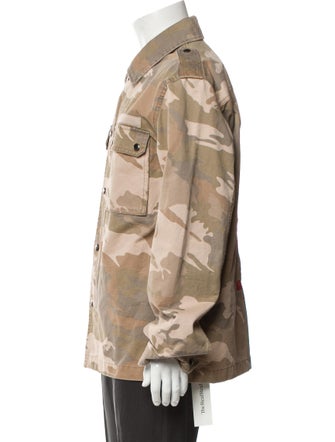 Zadig & Voltaire Camouflage Print Utility Jacket