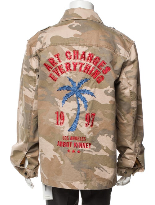 Zadig & Voltaire Camouflage Print Utility Jacket