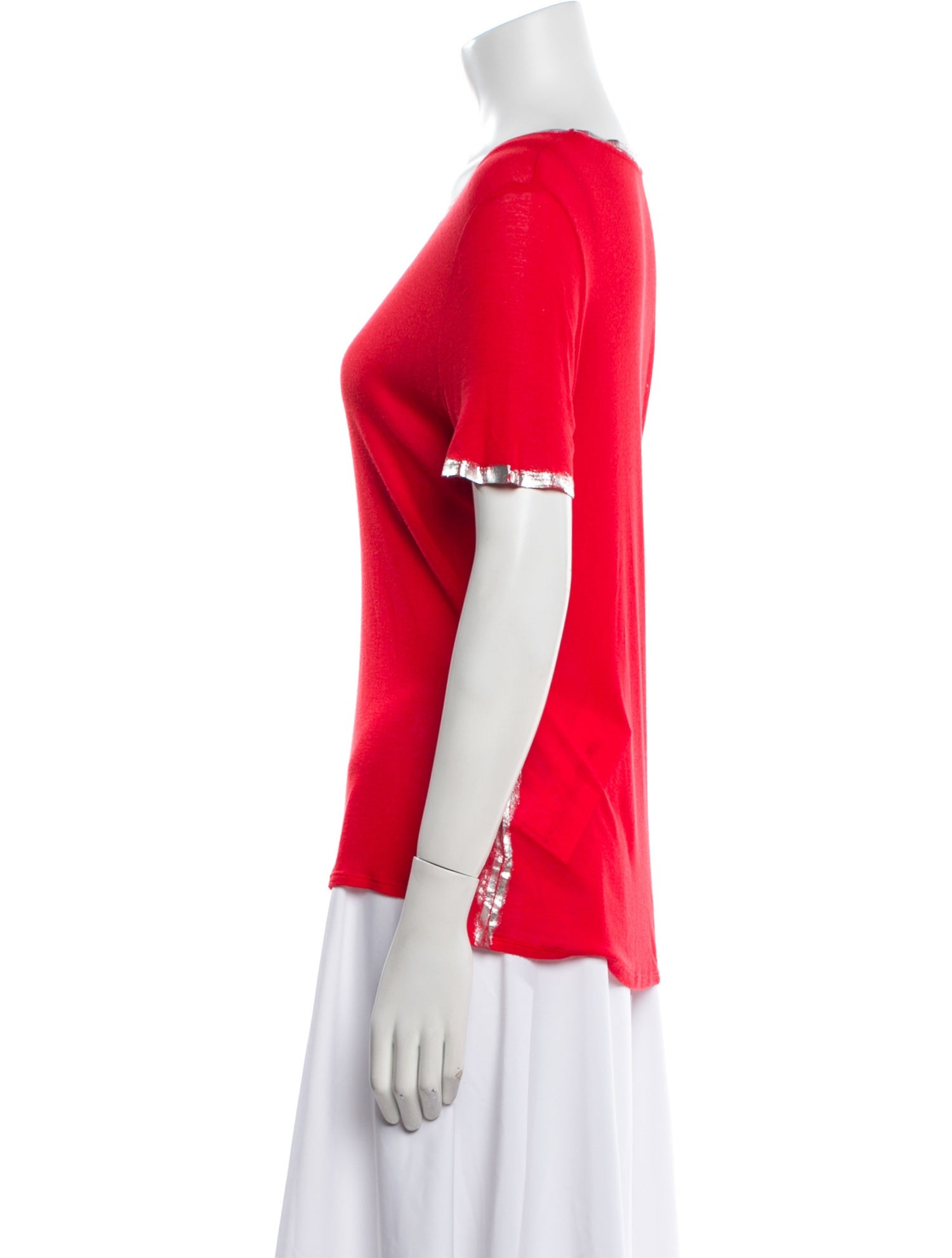 Zadig & Voltaire V-Neck Short Sleeve T-Shirt