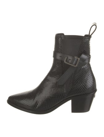 Zadig & Voltaire Leather Moto Boots