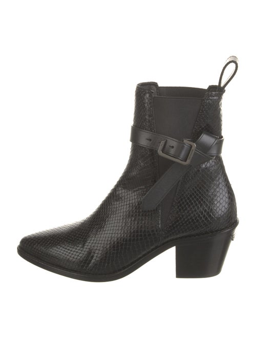 Zadig & Voltaire Leather Moto Boots
