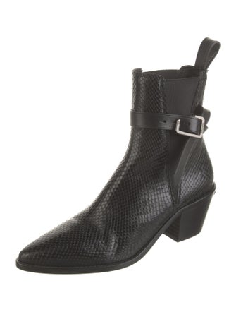 Zadig & Voltaire Leather Moto Boots