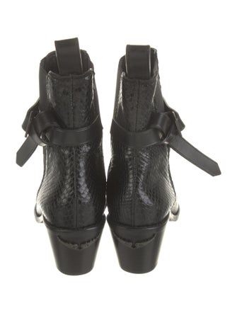 Zadig & Voltaire Leather Moto Boots