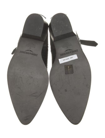 Zadig & Voltaire Leather Moto Boots