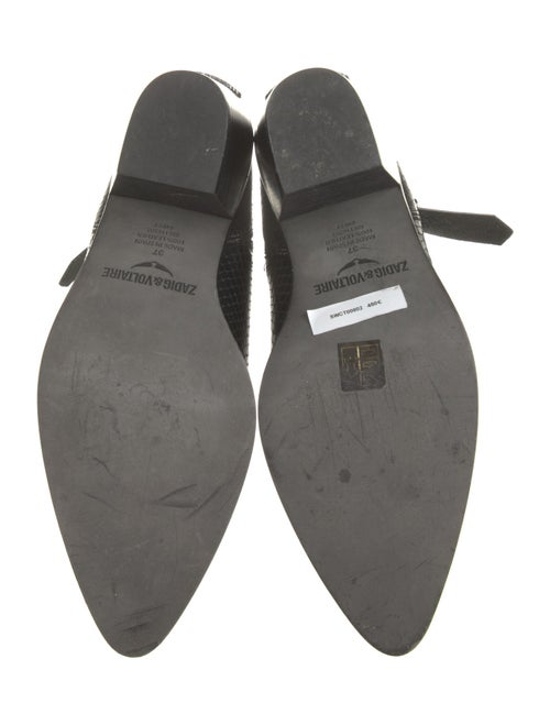 Zadig & Voltaire Leather Moto Boots