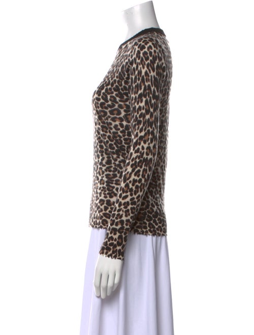 Zadig & Voltaire Cashmere Animal Print Sweater
