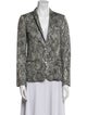 Zadig & Voltaire Printed Blazer