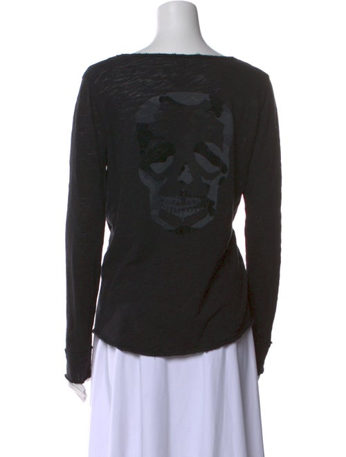 Zadig & Voltaire Wool V-Neck T-Shirt