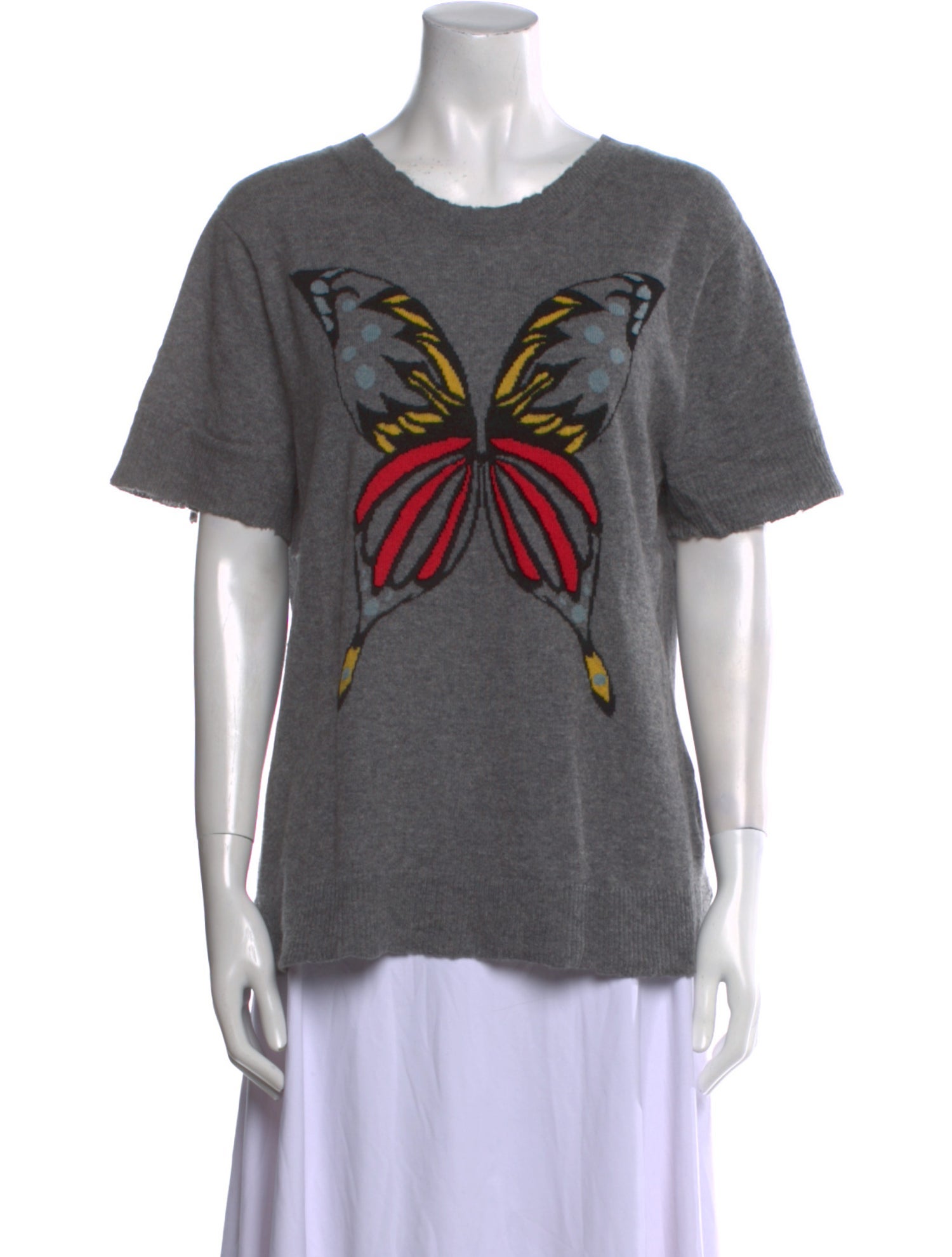 Zadig & Voltaire Cashmere Graphic Print Sweater