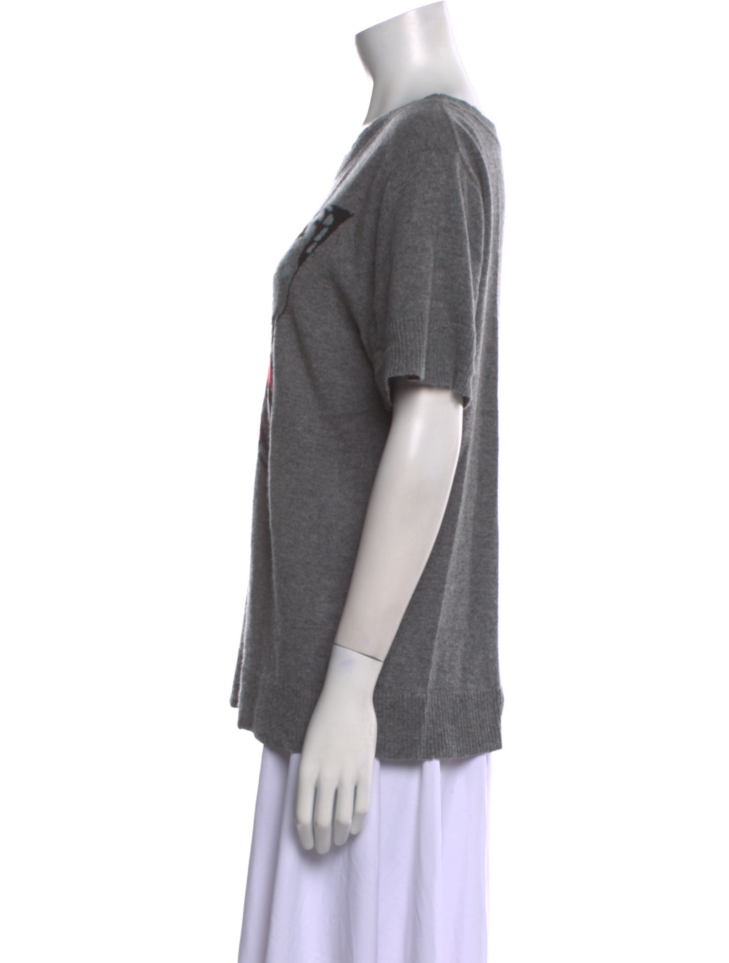 Zadig & Voltaire Cashmere Graphic Print Sweater