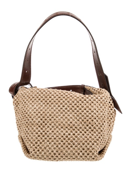 Zadig & Voltaire Raffia Top Handle Bag