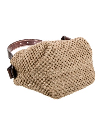 Zadig & Voltaire Raffia Top Handle Bag