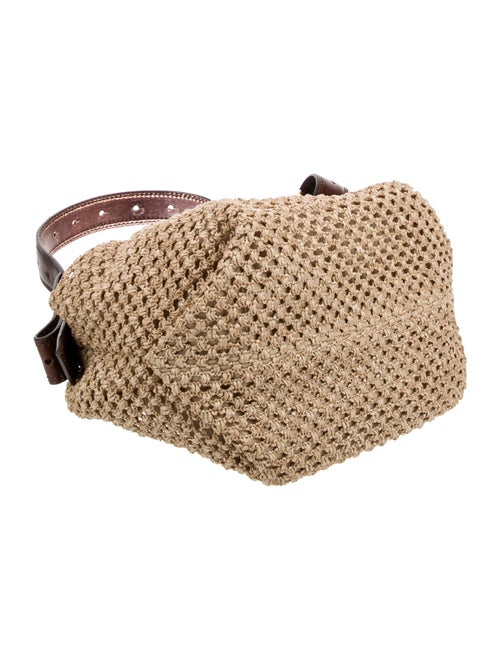 Zadig & Voltaire Raffia Top Handle Bag