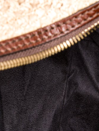 Zadig & Voltaire Raffia Top Handle Bag