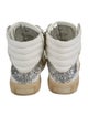Zadig & Voltaire Canvas Colorblock Pattern Wedge Sneakers