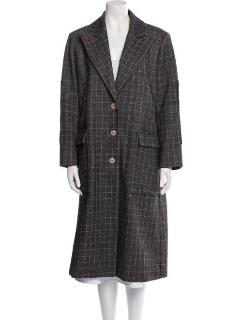 Zadig & Voltaire Tweed Pattern Coat